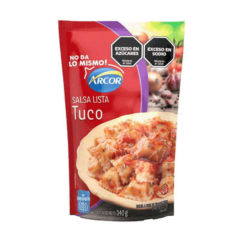 Salsa ARCOR Tuco Doy Pack 340g