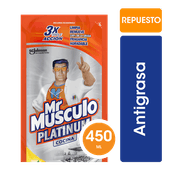 Limpiador Liquido MR MUSCULO Extrapower Doy Pack 450ml