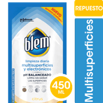 Limpiador BLEM Citrus Multisuperficies y Electronicos Dp 450ml