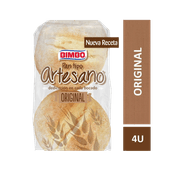 Pan BIMBO Hamburguesa Nuevo Artesanal 240g