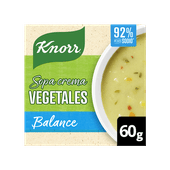 Sopa KNORR Crema Balance Vegetales 60g