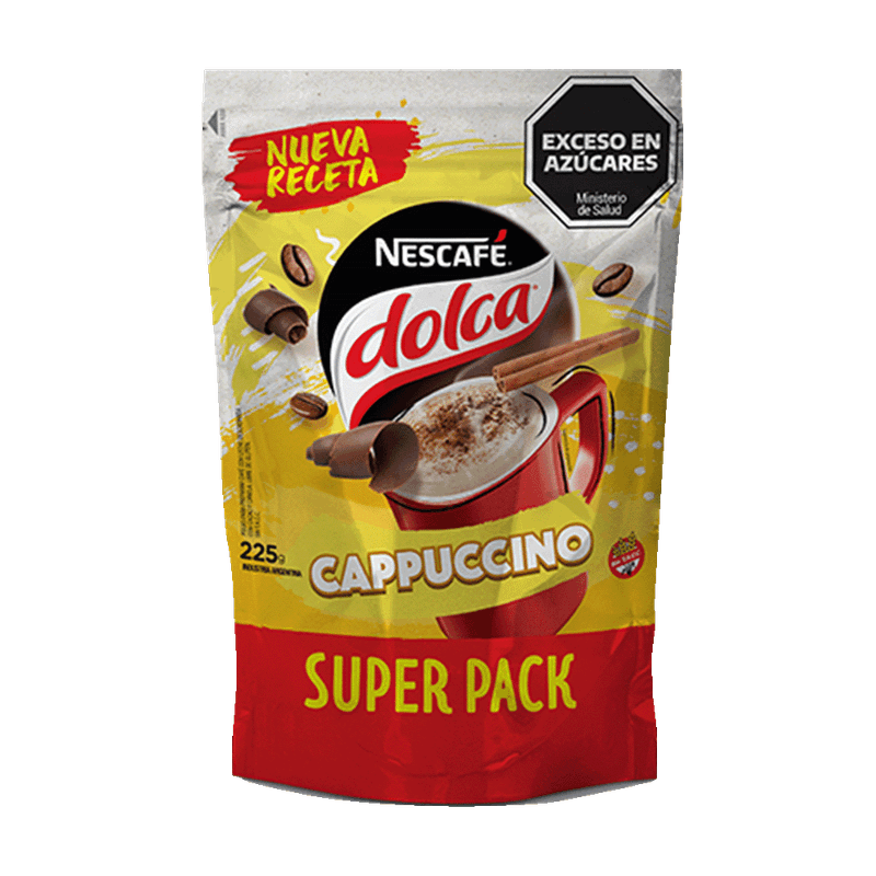 Cafe Instantaneo NESCAFE DOLCA Cappuccino Doy Pack 225g