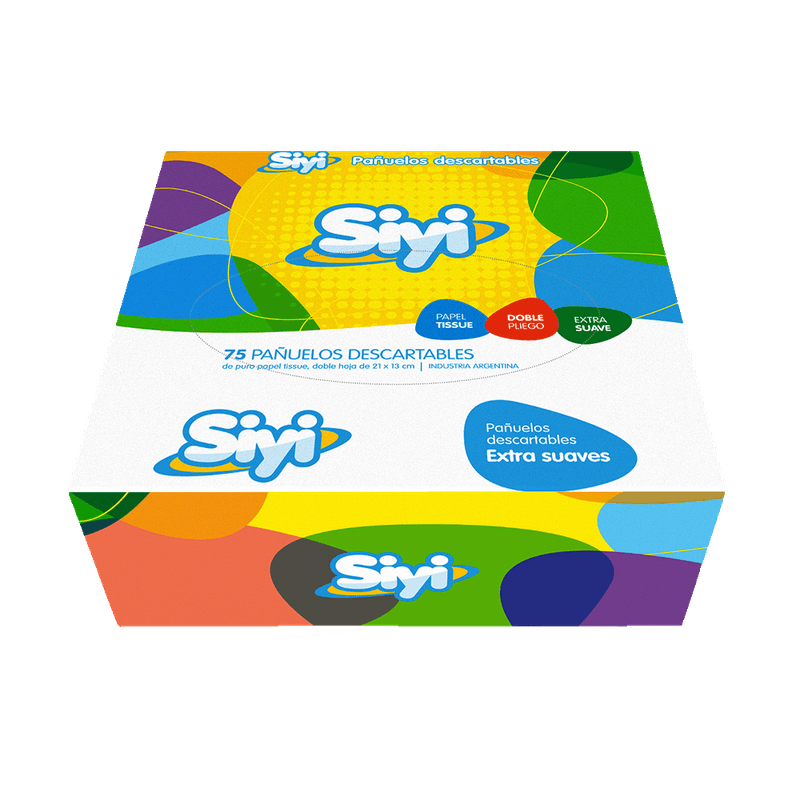 Pañuelos SIYI Descartables Box 75u