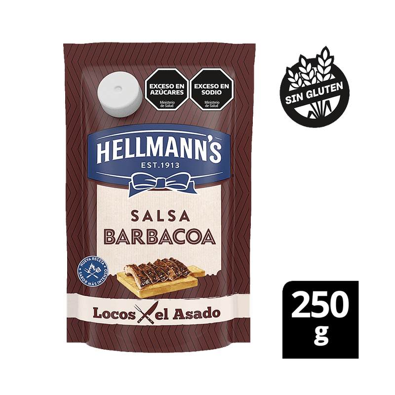 Salsa HELLMANNS Barbacoa Doy Pack 250g