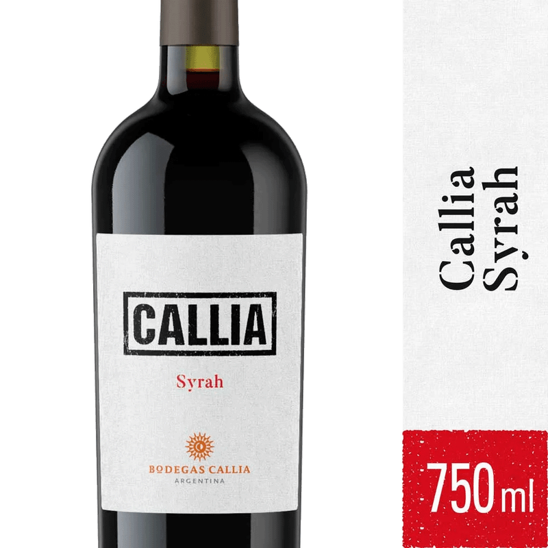 Vino CALLIA Syrah 750c