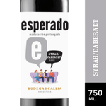 Vino ESPERADO DE CALLIA SyrahCabernet 750c