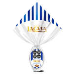 Huevo Pascua LACASA Chocolate Blanco Con Almendras 80g
