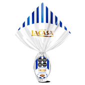 Huevo Pascua LACASA Chocolate Blanco Con Almendras 80g