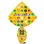 Huevo Pascua LACASA Chocolate Con Lacasitos 80g