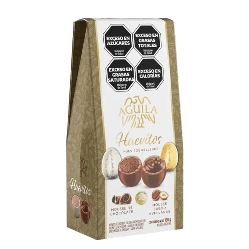 Huevos Pascuas AGUILA Rellenos 8g