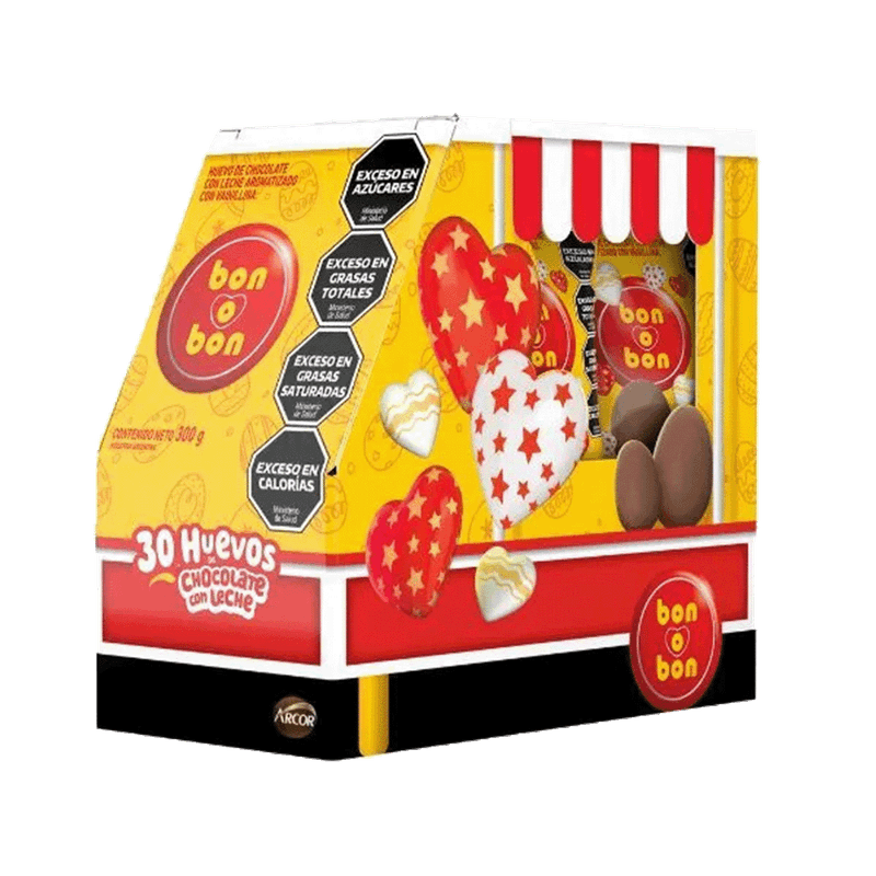 Huevos De Pascuas BON O BON Chocolate 10g