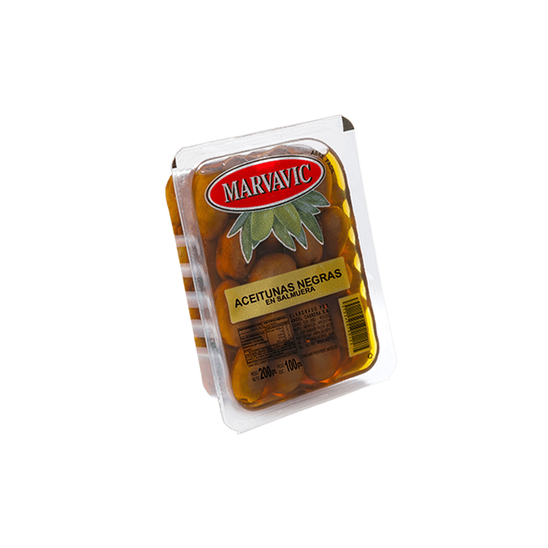 Aceitunas MARVAVIC Negras N°1 100g