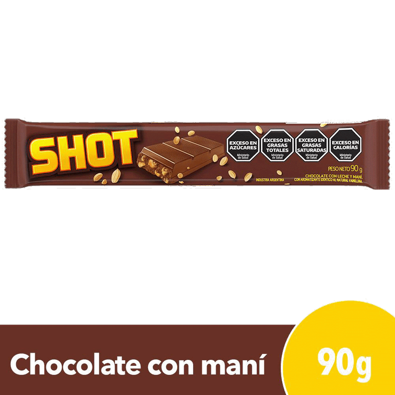 Chocolate SHOT Bloque 90g