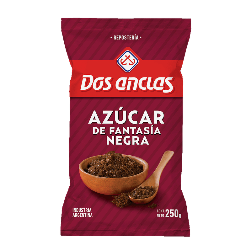 Azúcar Negra DOS ANCLAS 250g