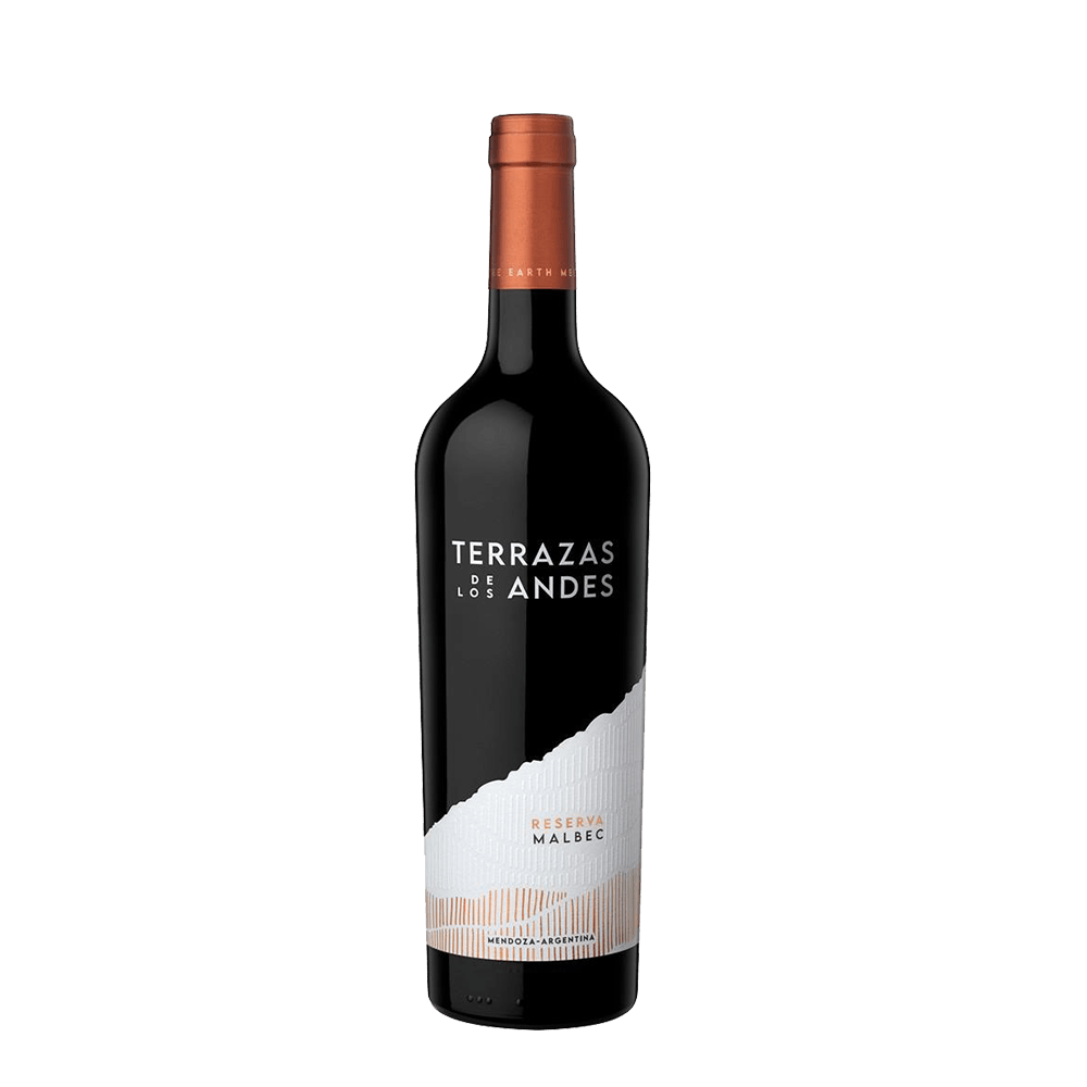 Vino Fino Tinto Terrazas Reserva Malbec Estuche x