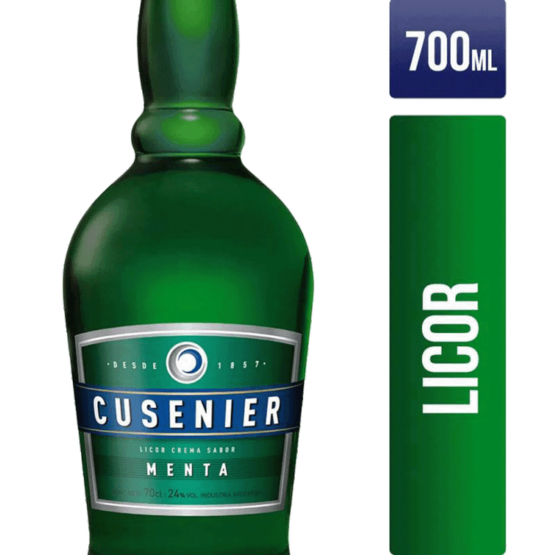Licor CUSENIER Menta 700cc