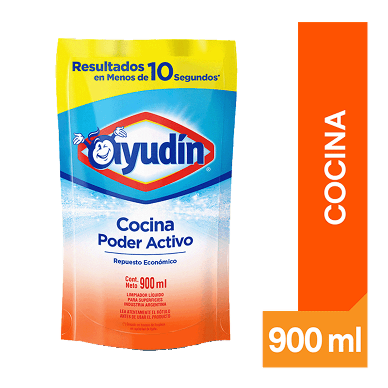 Limpiador AYUDIN Antigrasa Doy Pack 900cc