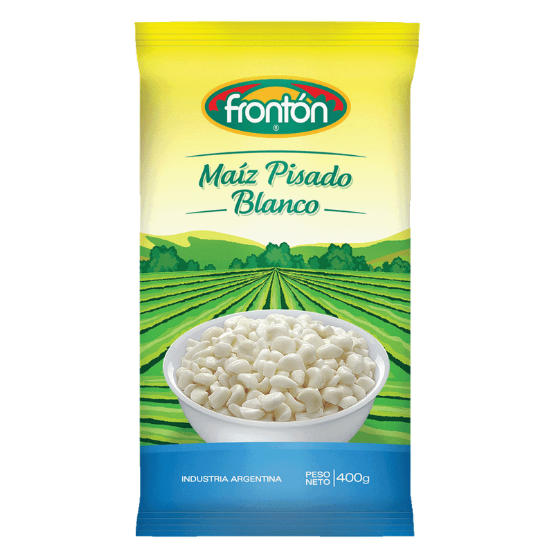 Maiz Pisado Blanco FRONTON Bolsa 400g