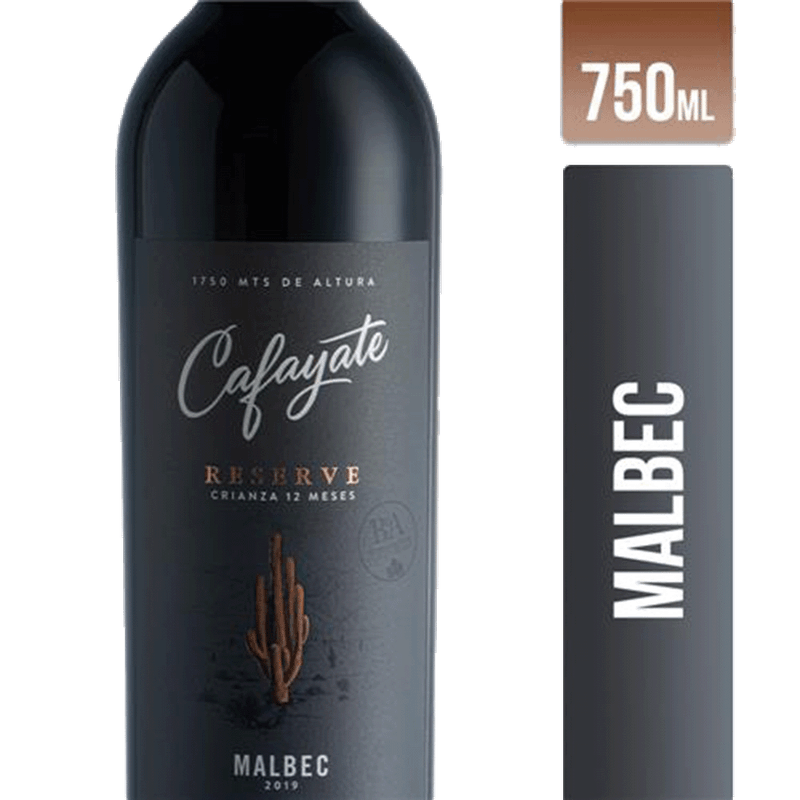 Vino CAFAYATE Reserve Malbec 750cc
