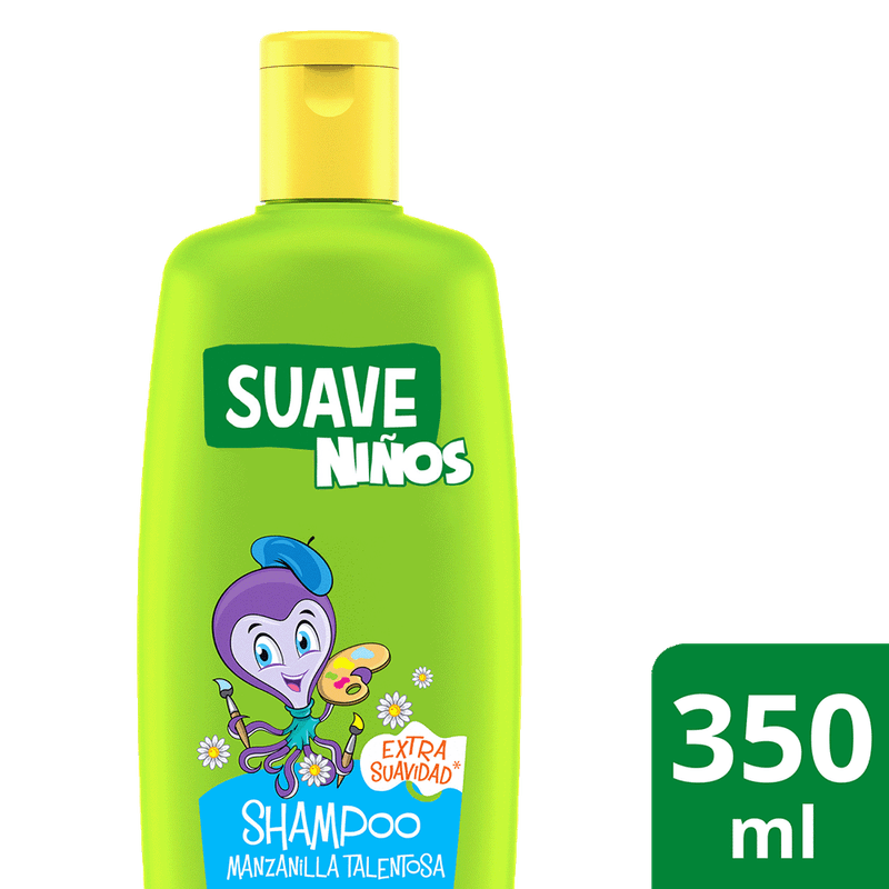 Shampoo SUAVE Kids Manzanilla 350ml