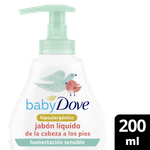 Jabon Liquido DOVE Baby Hidratante Sensible 200ml