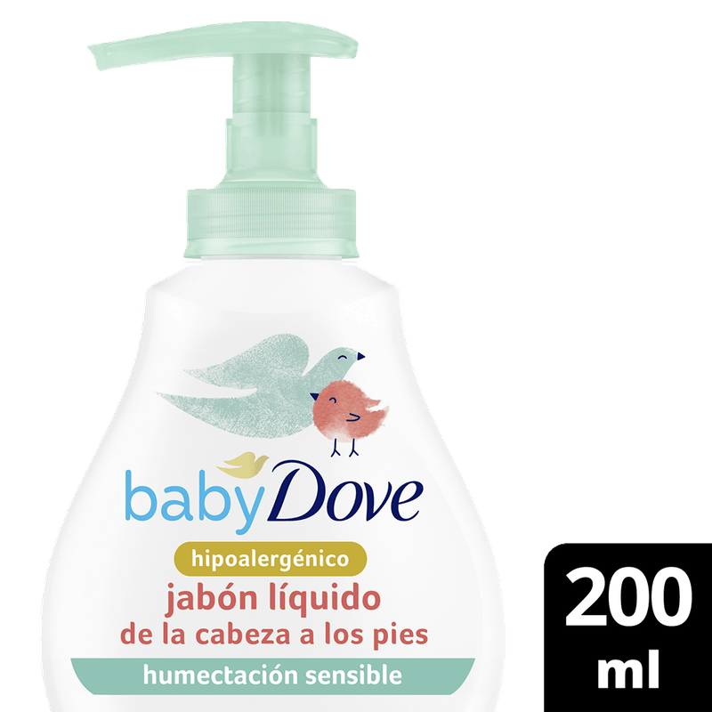 Jabon Liquido DOVE Baby Hidratante Sensible 200ml
