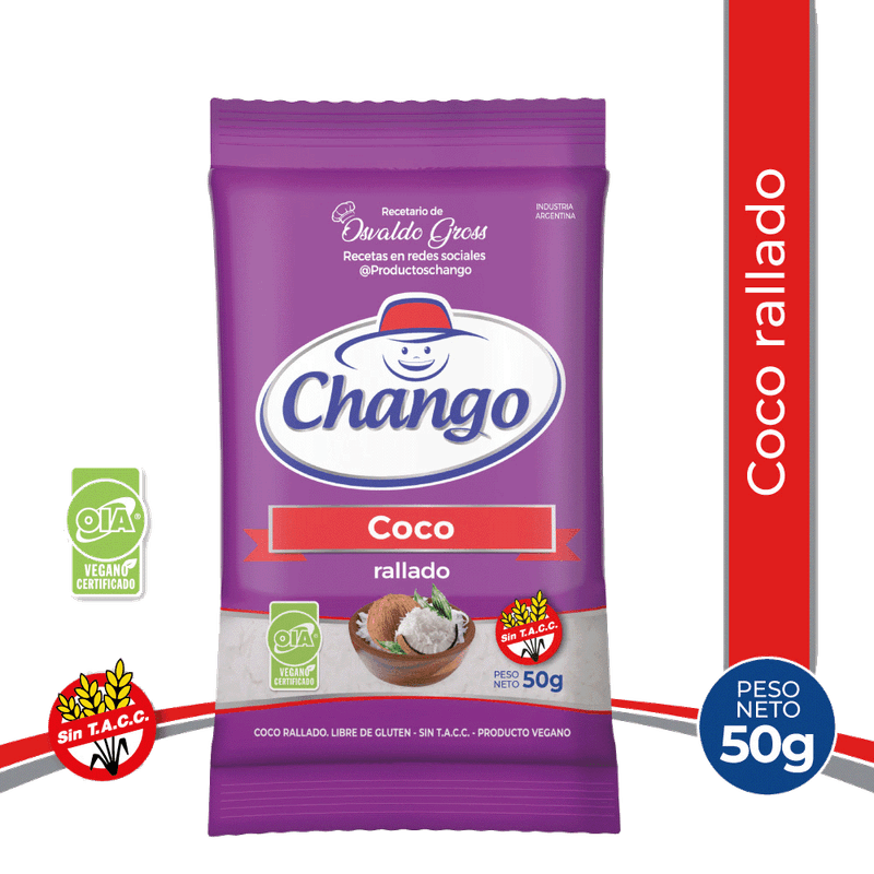 Coco Rallado CHANGO Display 50g