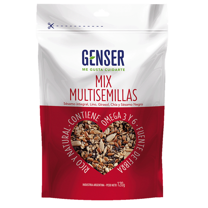Semillas GENSER Mix Multisemillas Doy Pack 120g