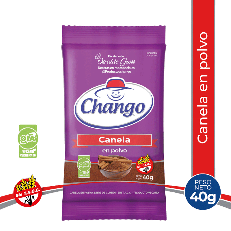 Canela CHANGO Polvo 40g