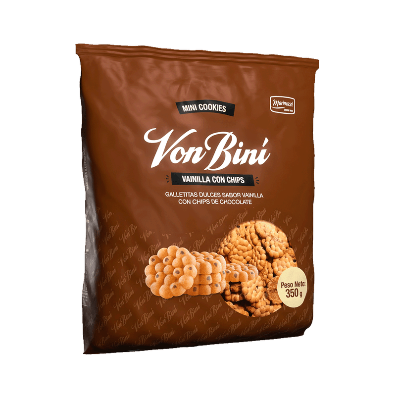 Galletitas VONBINI Minicookies Vainilla 350g