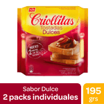 Tostadas CRIOLLITAS Dulces 195g
