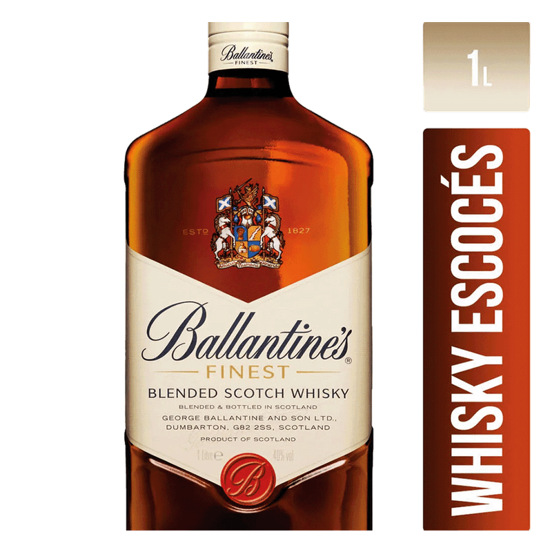Whisky BALLANTINES Botella 1L