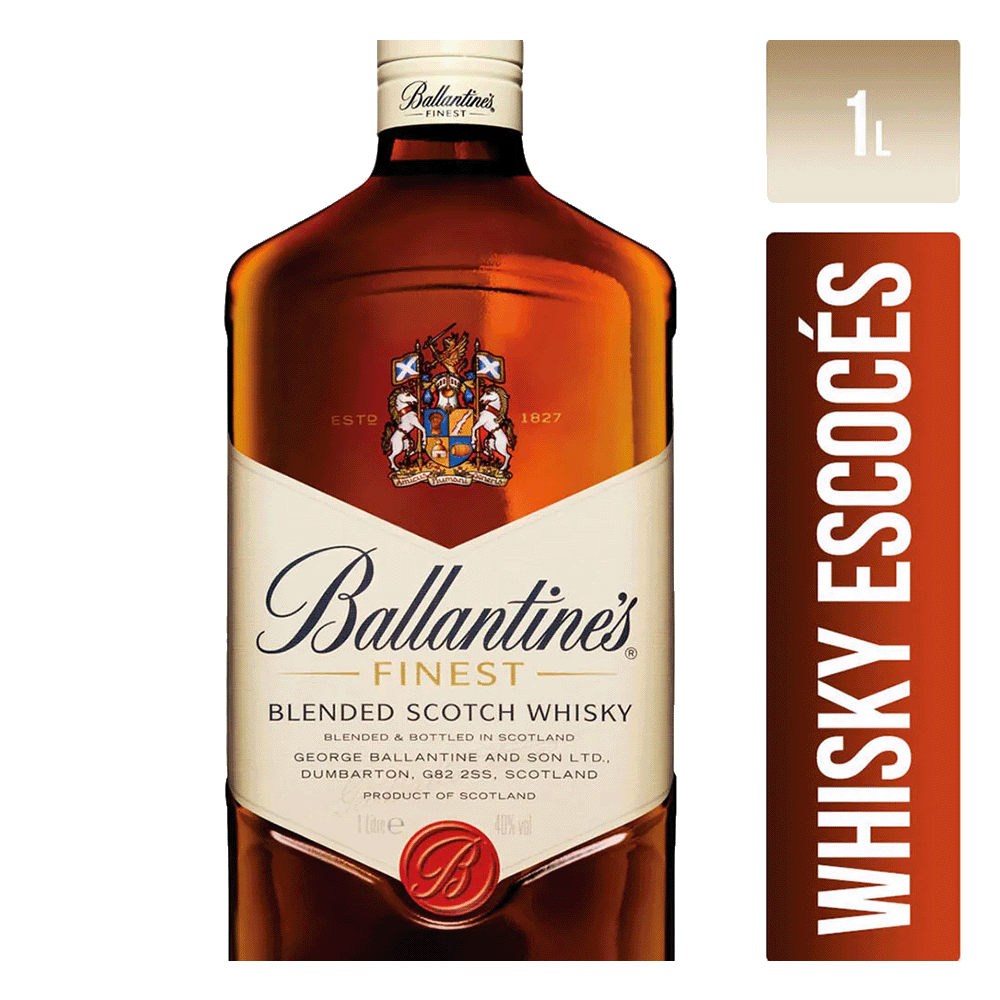 Whisky Importado Ballantines Finest 1 l
