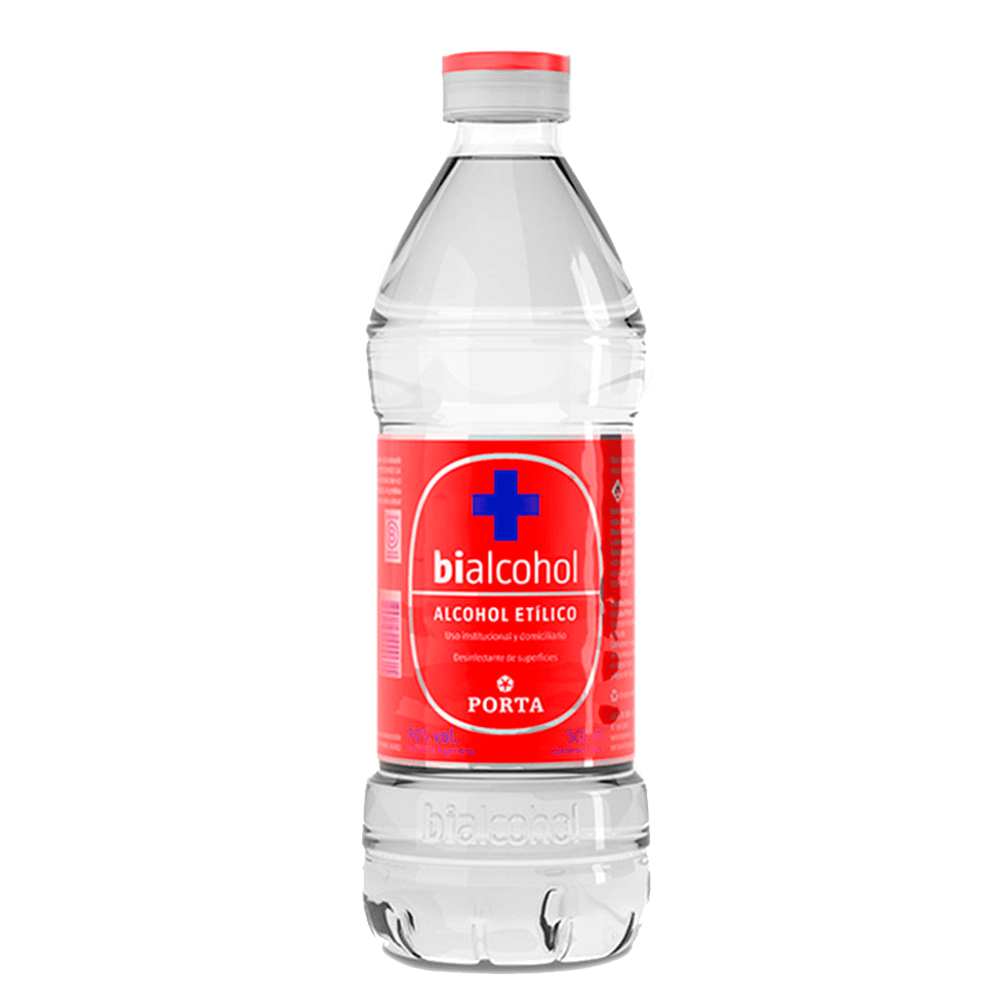 Alcohol Etílico 70% Desinfección Bialcohol Botella 1 l