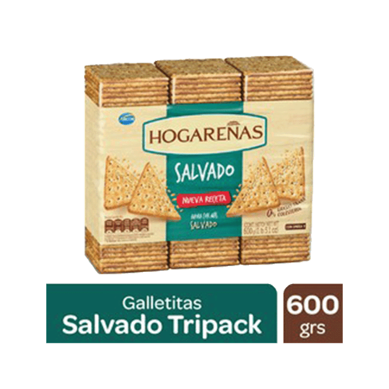 Galletitas HOGAREÑAS Salvado 200g
