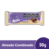 Chocolate MILKA Aireado Combinado 50g