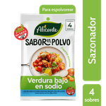 Sabor LA VIRGINIA Polvo Verdura Sin Sal Flowpack 24g