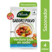 Sabor LA VIRGINIA Polvo Verdura Sin Sal Flowpack 24g