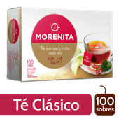 Te LA MORENITA Saquitos Comun Desde 1890 100u