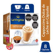 Capsula LA VIRGINIA Dulce De Leche 8u