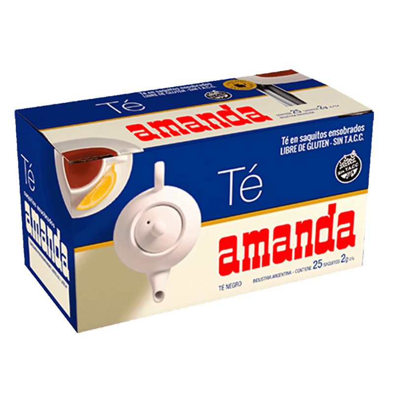 Te AMANDA Saquitos Sin Ensobrar 25u