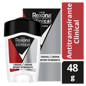 Antitranspirante REXONA CLINICAL Sport Strength 48g