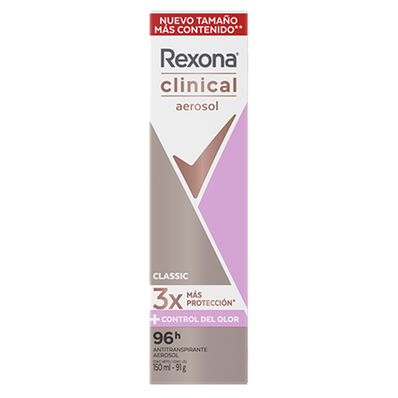 Antitranspirante REXONA Clinical Women Clasicc 91g