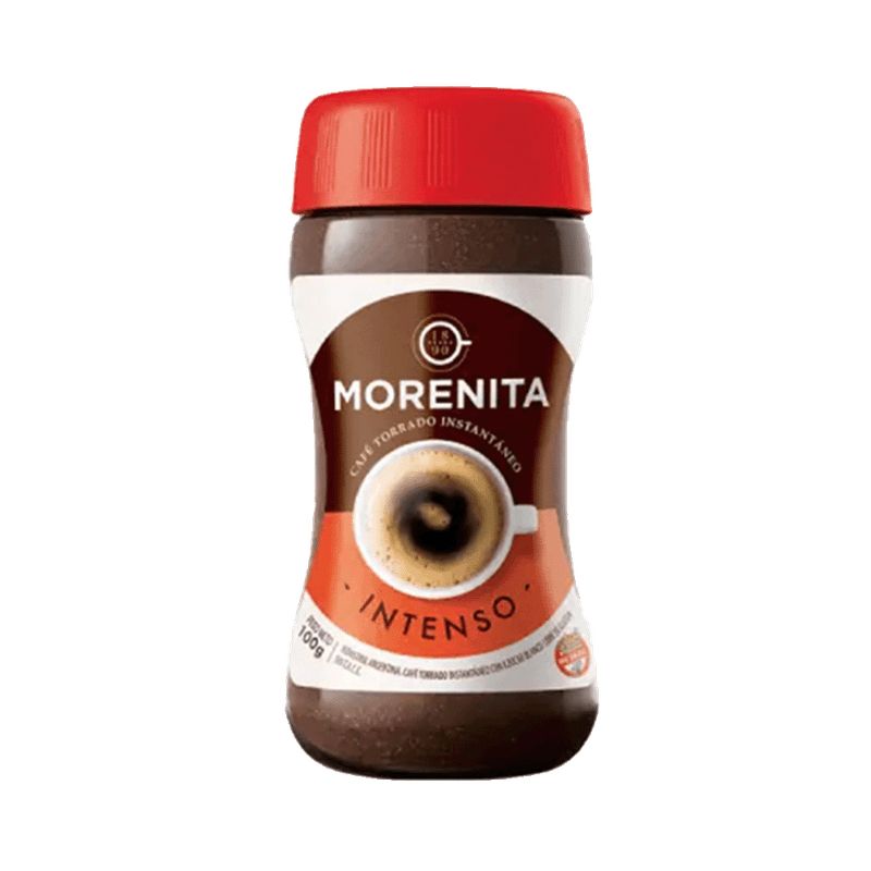 Cafe Instantaneo LA MORENITA Intenso Frasco 100g