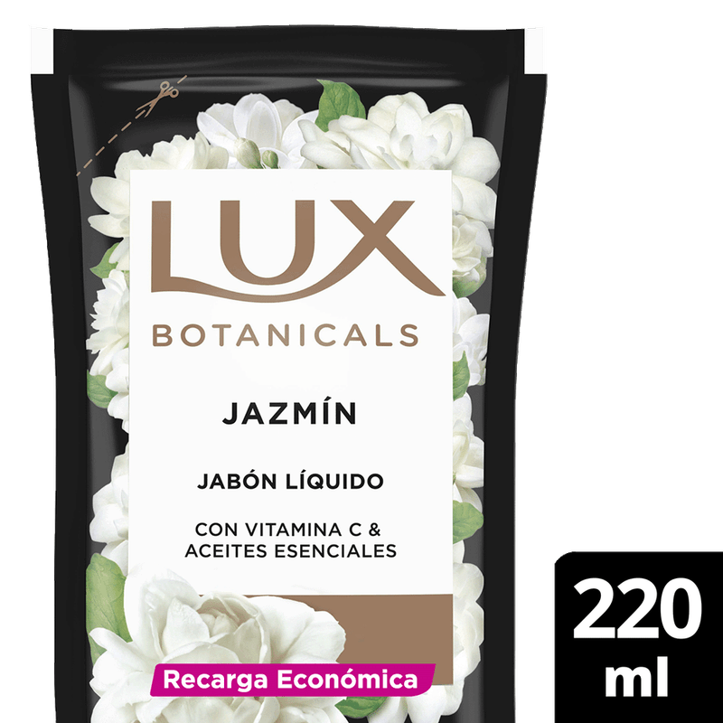 Jabon Liquido LUX Botanicals Jazmin Doy Pack 220ml