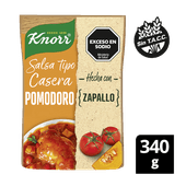 Salsa KNORR Pomodoro Con Zapallo 340g