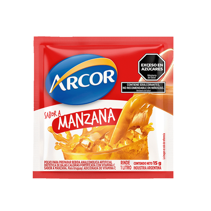 Jugo ARCOR Polvo Manzana 15g