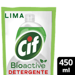 Detergente CIF Bioactive Lima Doy Pack 450c