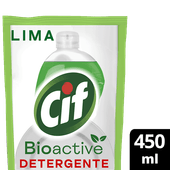 Detergente CIF Bioactive Lima Doy Pack 450c
