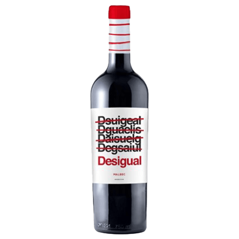 Vino DESIGUAL Malbec 750c